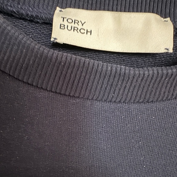Tory Burch crew neck logo sweatshirt Ladies M - Picture 4 of 5